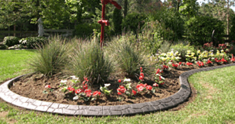 Decorative Curbscape Garden Border Landscaping Millersville