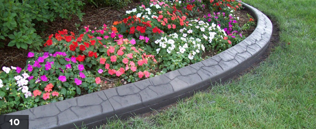 Decorative Landscape Border Flower Garden