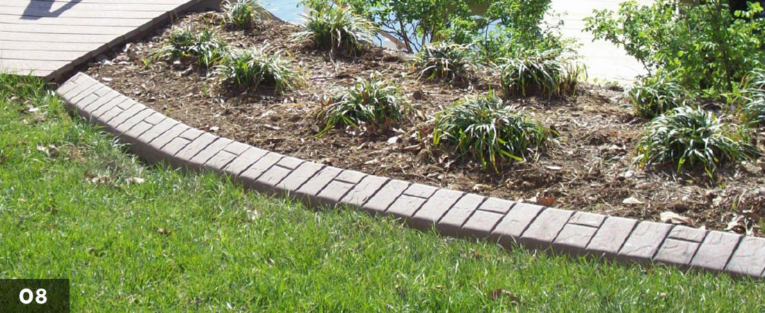 Decorative Landscape Border Water Edge