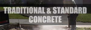 Traditional and Standard Concrete