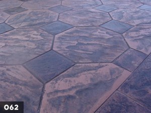 unique stamped concrete design