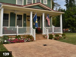 Stamped Concrete Driveway-139