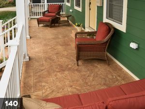 Stamped Concrete front porch-140