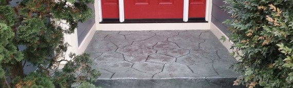 Stamped Concrete Porch and Entryway Ideas for Maryland Homes