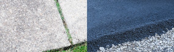 Concrete vs. Asphalt